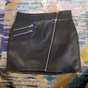 Faux Leather skirt